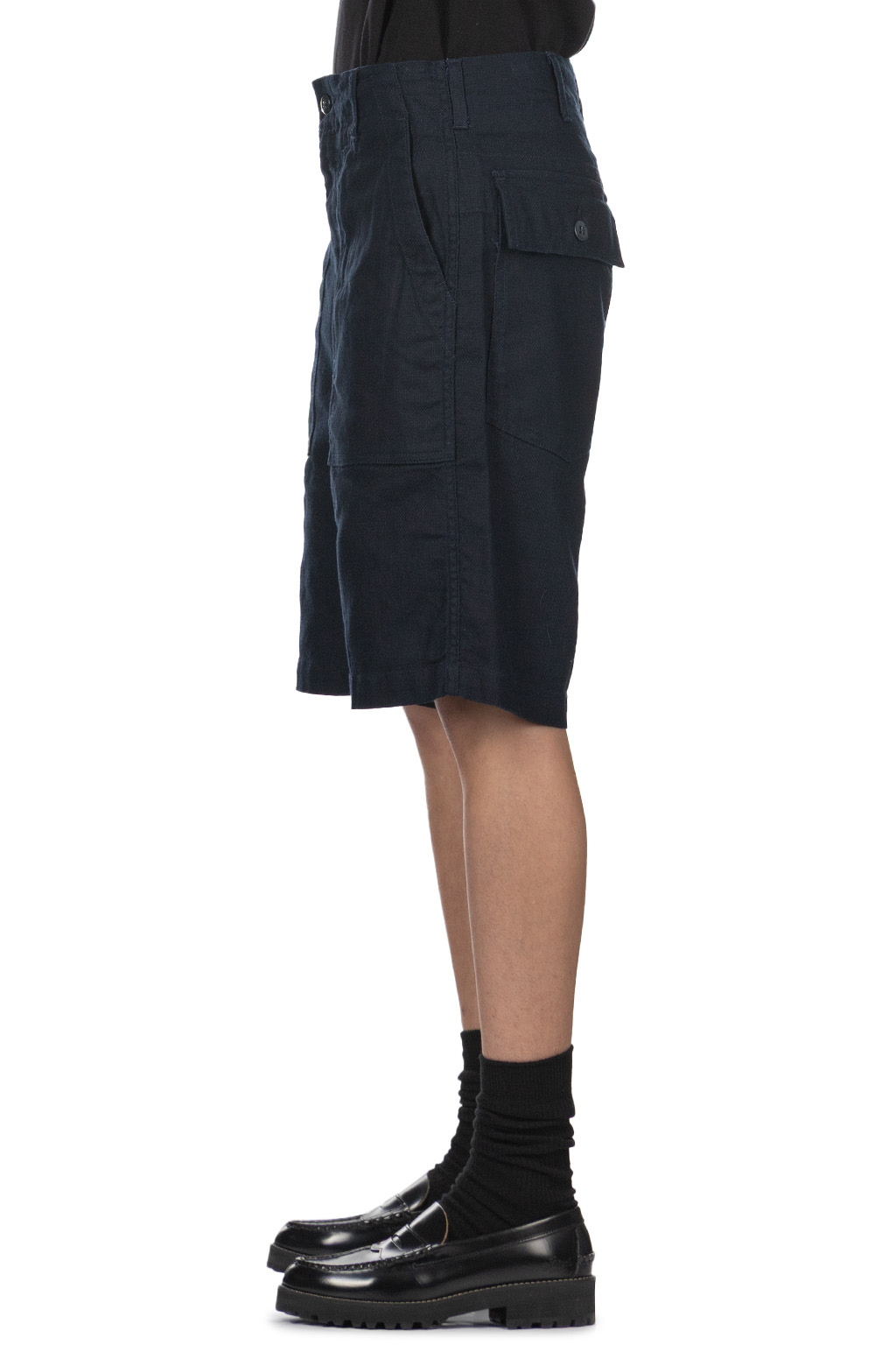 Engineered Garments - Fatigue Short - Dk Navy CL Java Cloth