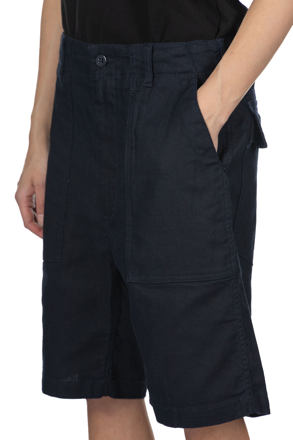 Engineered Garments - Fatigue Short - Dk Navy CL Java Cloth