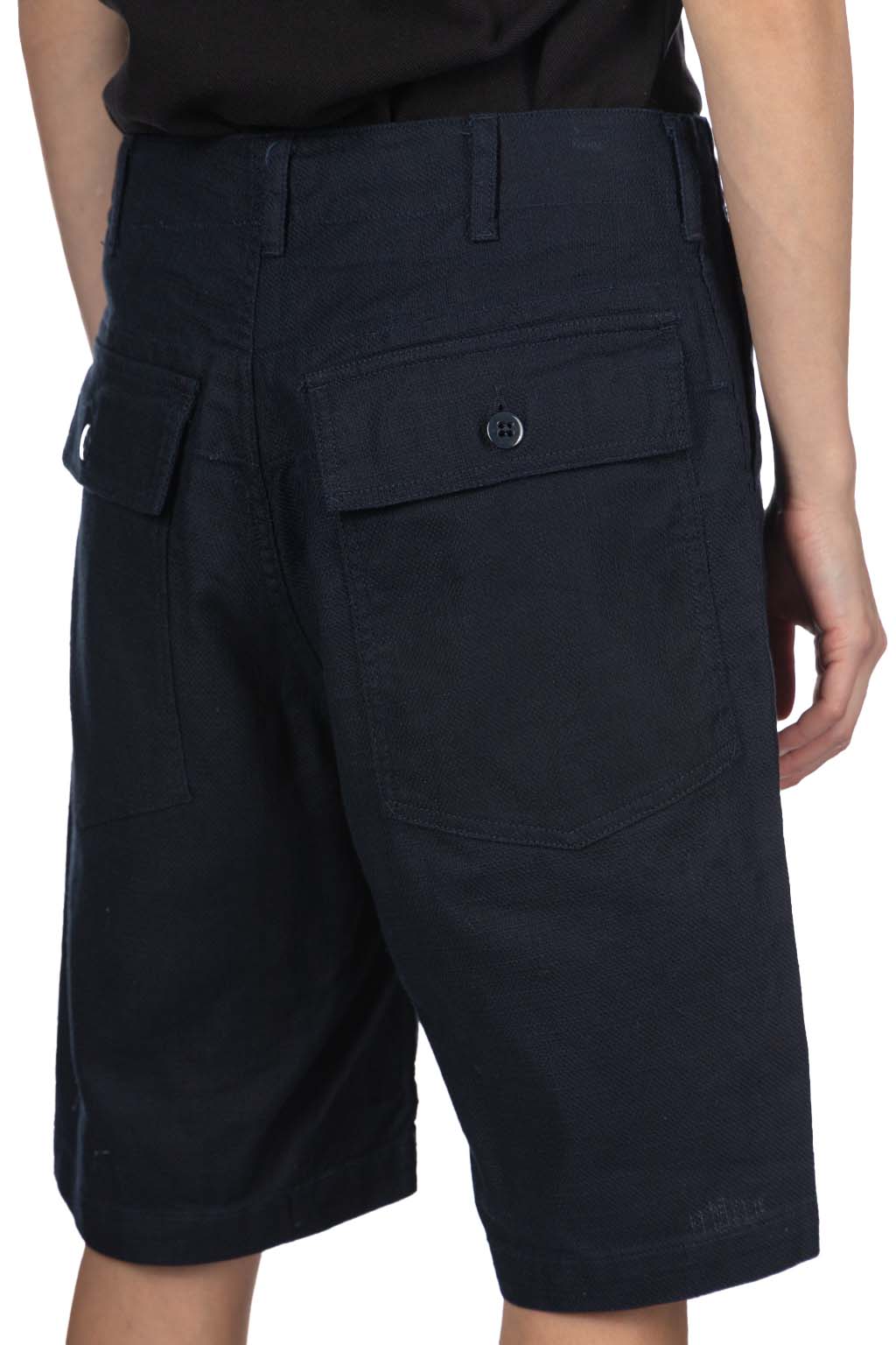 Engineered Garments - Fatigue Short - Dk Navy CL Java Cloth