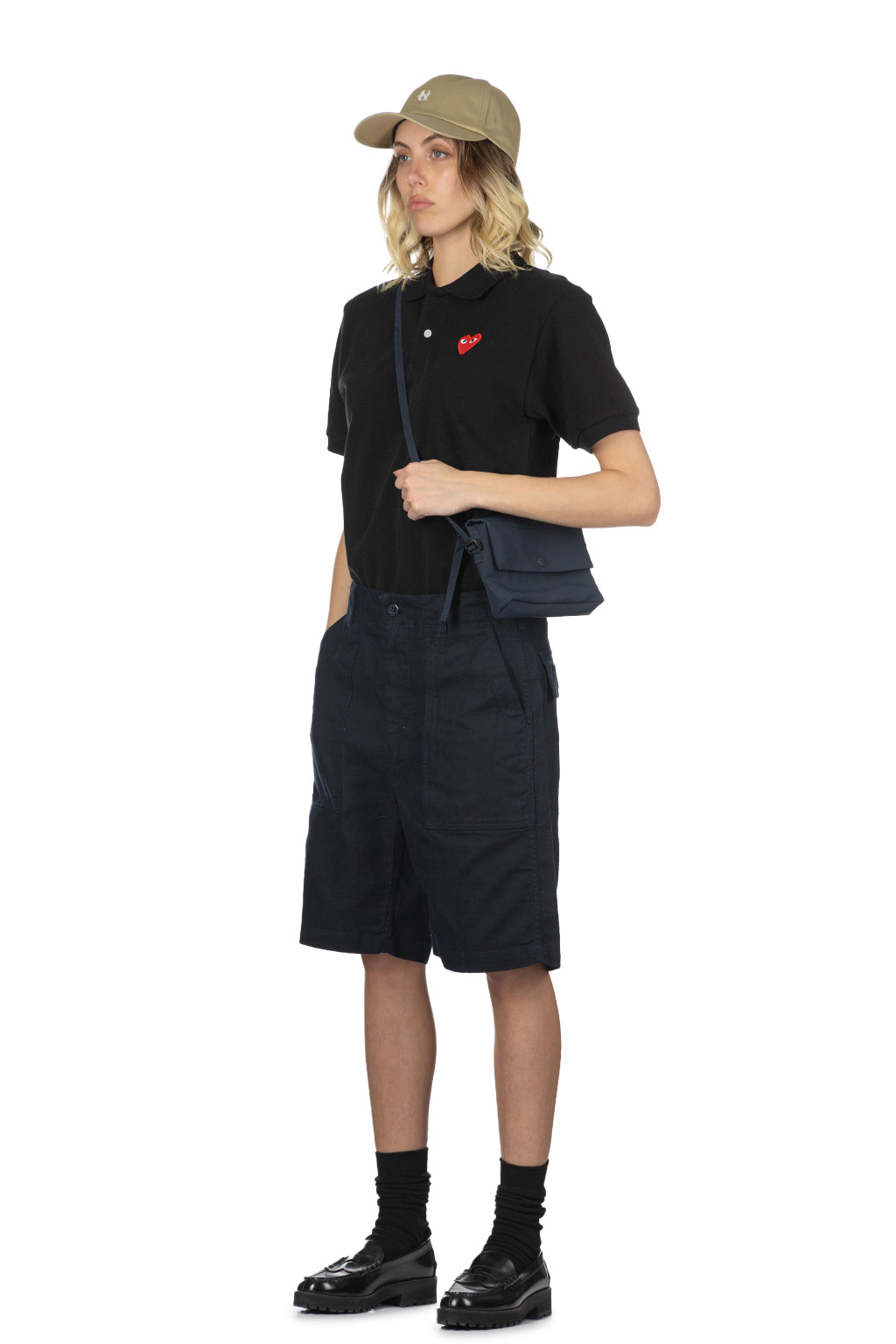 Engineered Garments - Fatigue Short - Dk Navy CL Java Cloth