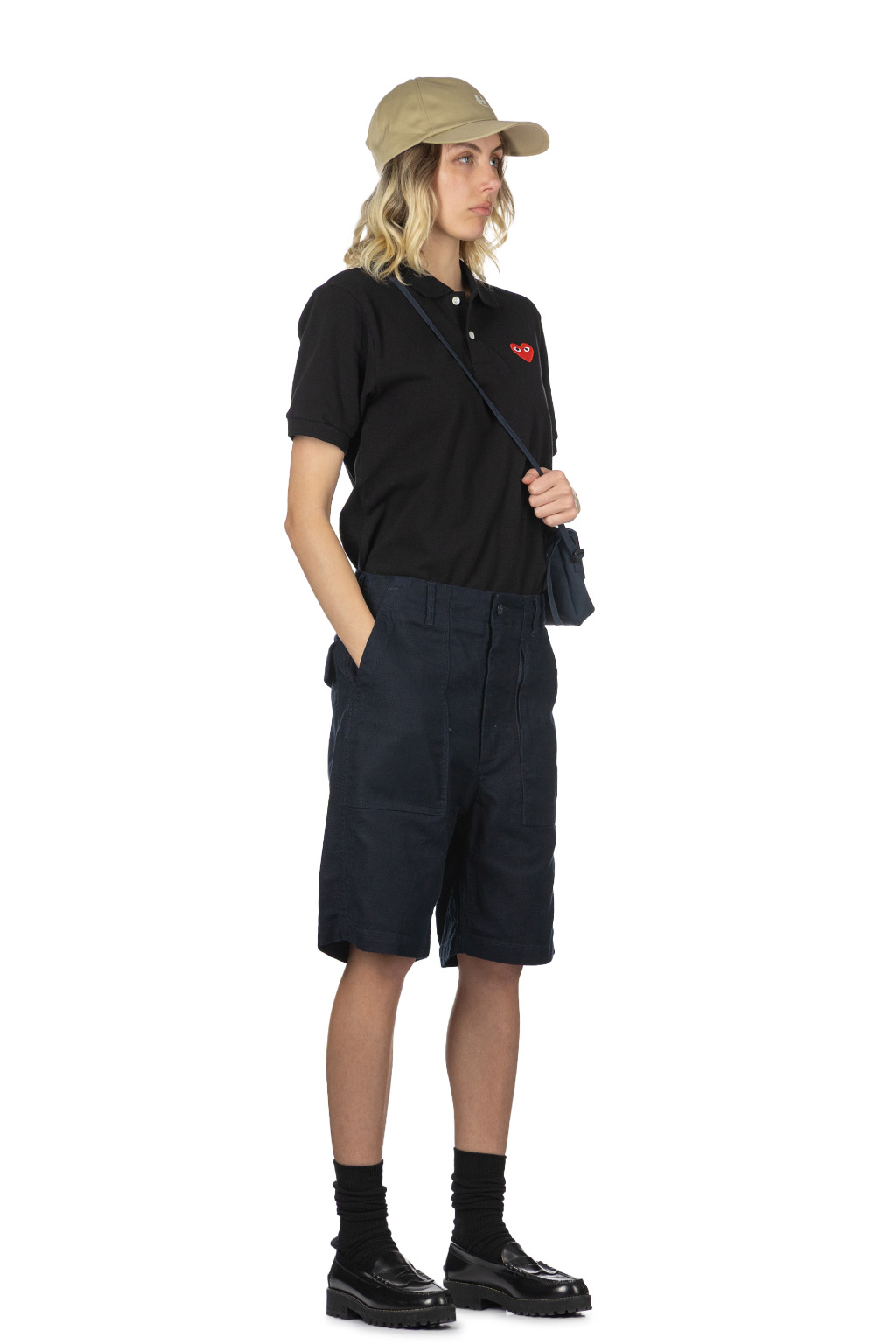 Engineered Garments - Fatigue Short - Dk Navy CL Java Cloth