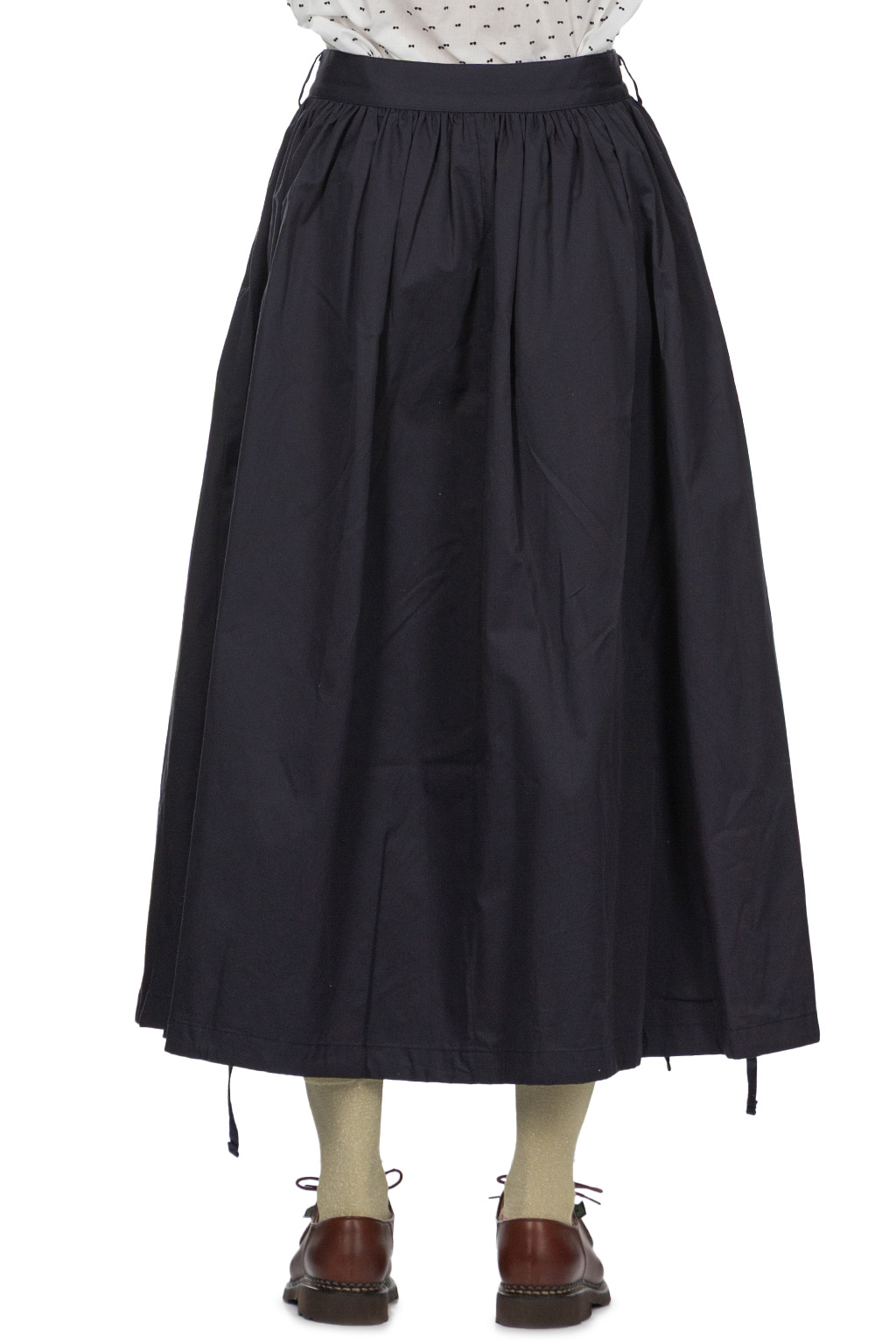Engineered Garments - Gather Skirt - Dark Navy Highcount Twill