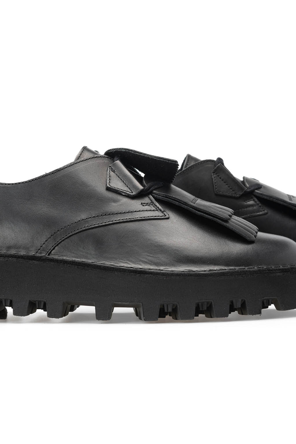 Engineered Garments - Engineered Garments x Clarks - Desert Khan EG - Black Smooth