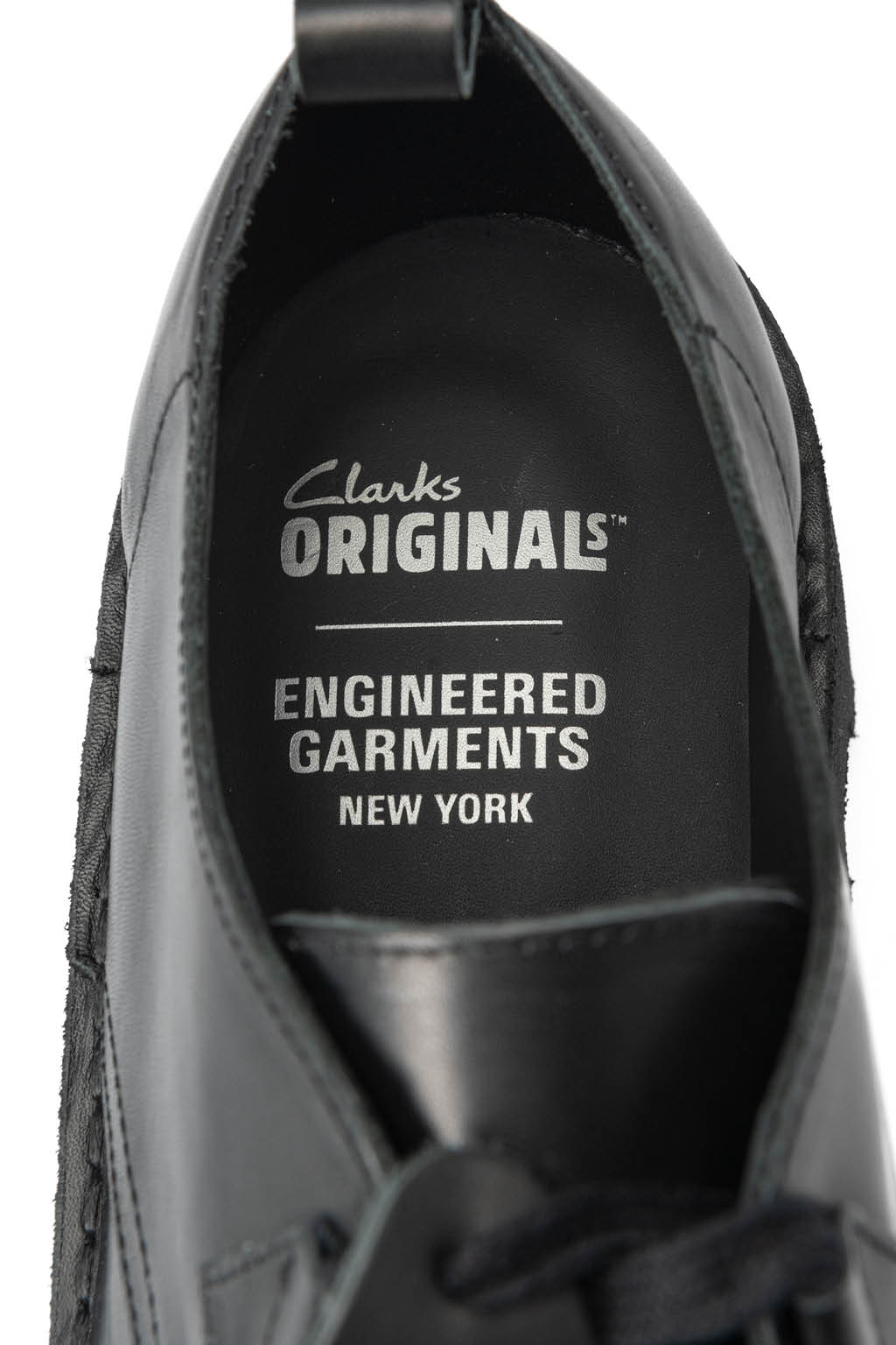 Engineered Garments - Engineered Garments x Clarks - Desert Khan EG - Black Smooth