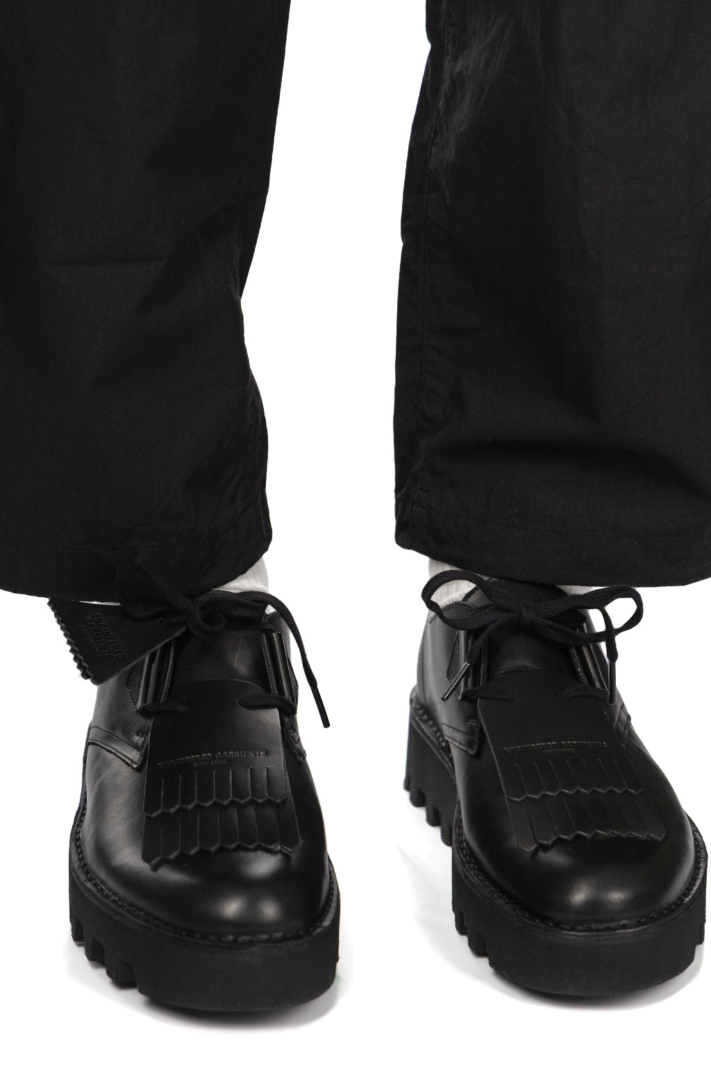 Engineered Garments - Engineered Garments x Clarks - Desert Khan EG - Black Smooth