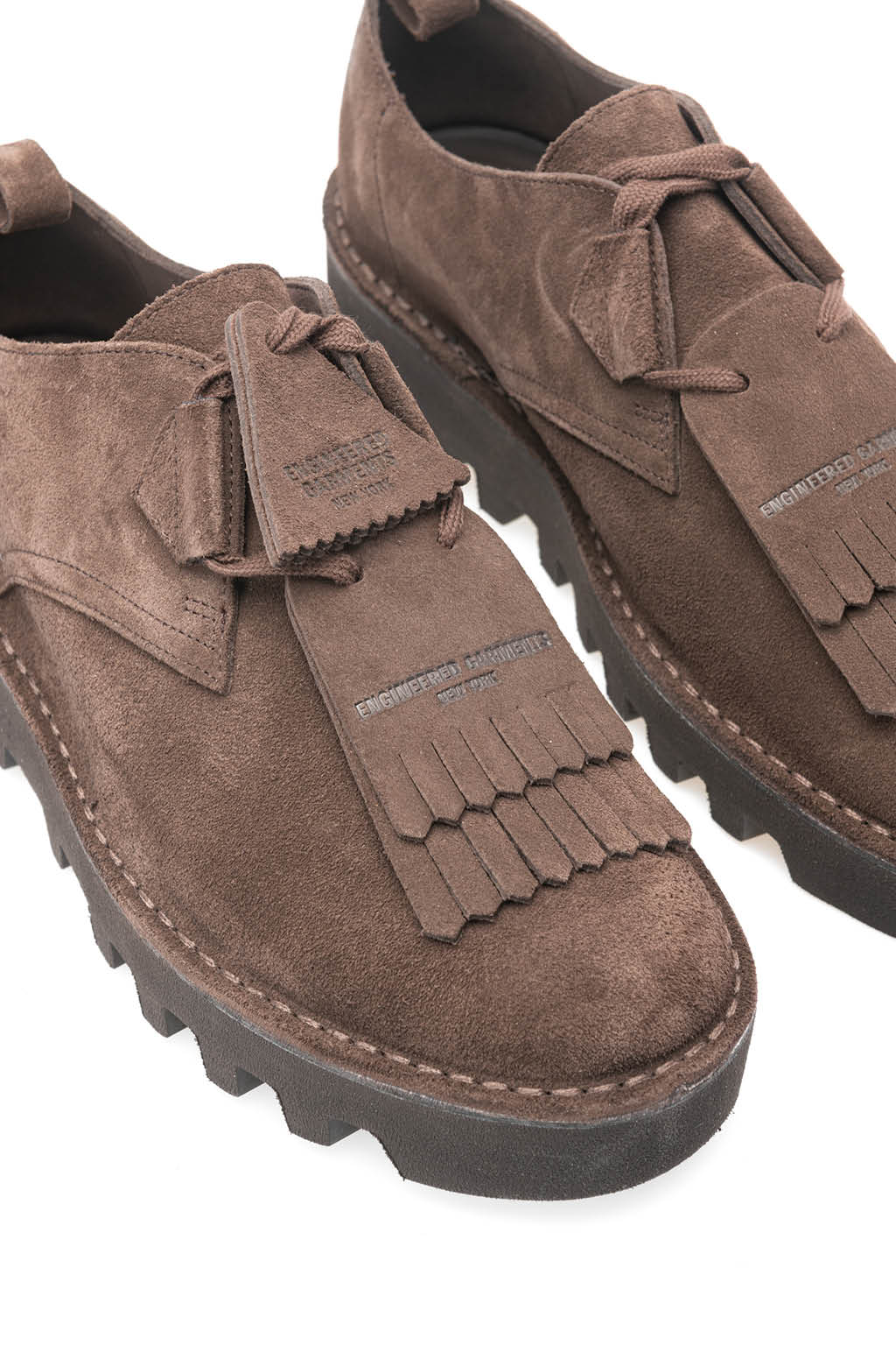 Engineered Garments - Engineered Garments x Clarks - Desert Khan EG - Brown Sde