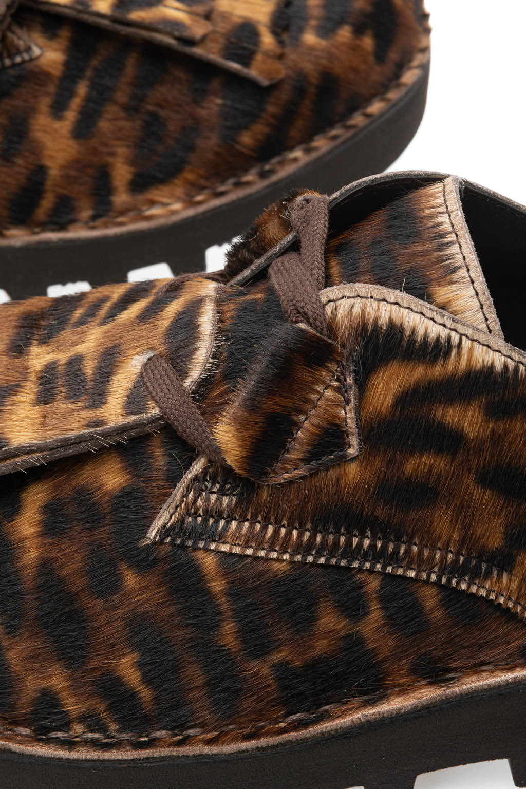 Engineered Garments - Engineered Garments x Clarks - Desert Khan EG - Leopard PRT Pony