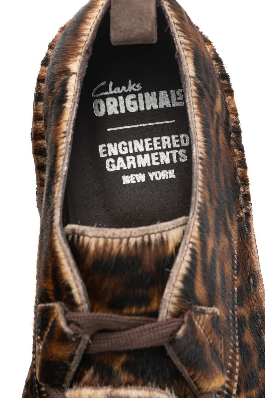 Engineered Garments - Engineered Garments x Clarks - Desert Khan EG - Leopard PRT Pony