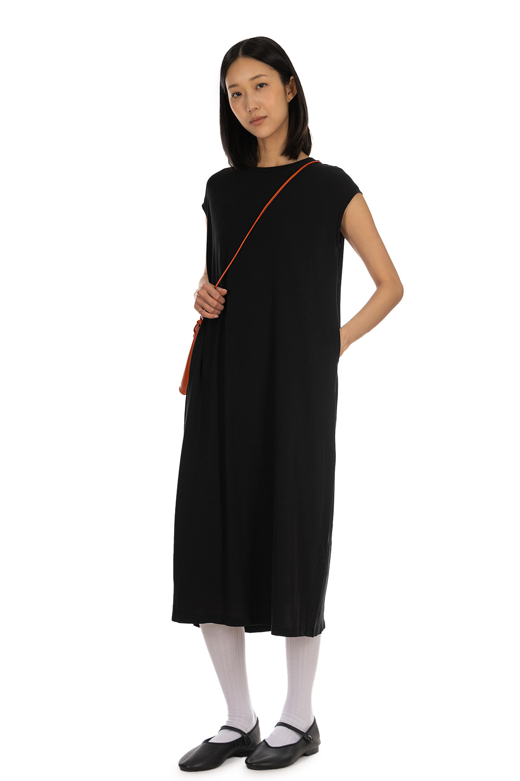 Evam Eva - CS Sleeveless One Piece - Black