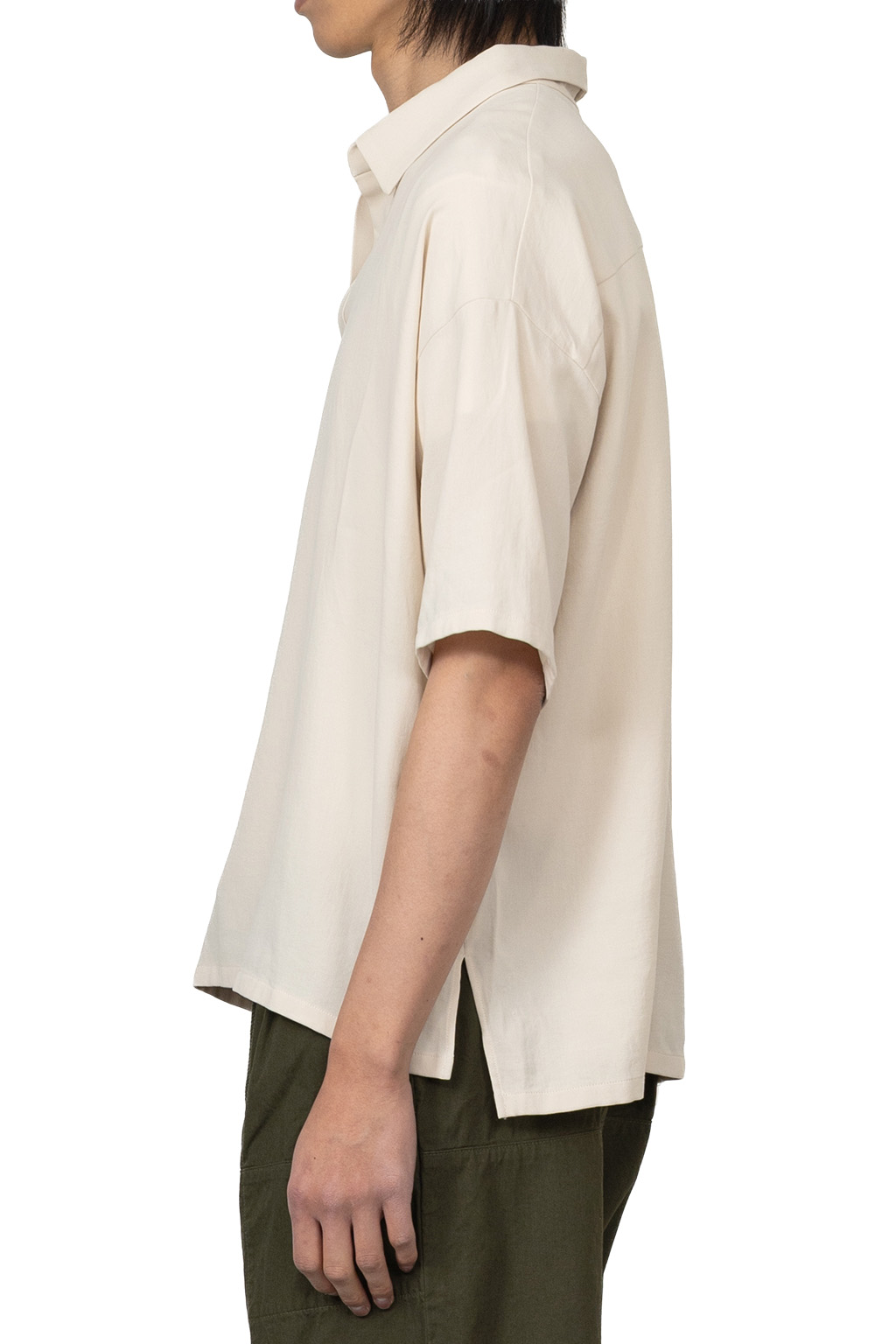 Evam Eva - Cotton Polo Shirt - Ecru