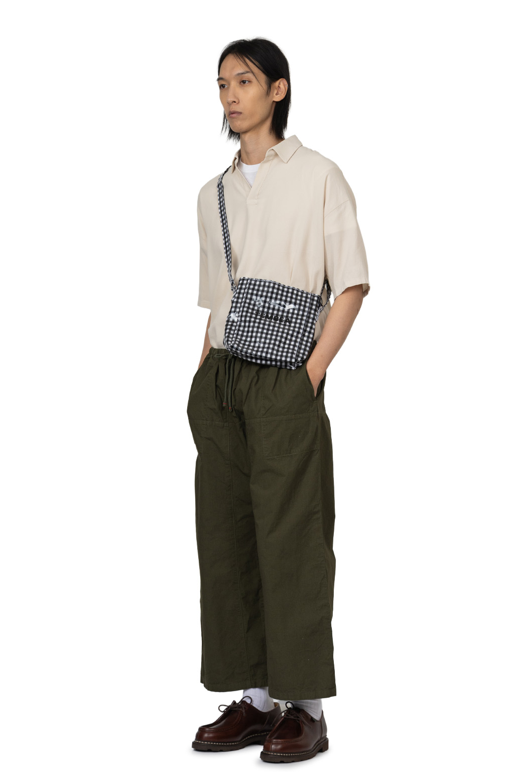 Evam Eva - Cotton Polo Shirt - Ecru