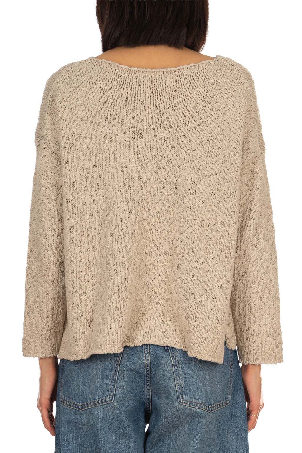 Evam Eva - Cotton Pullover - Ecru