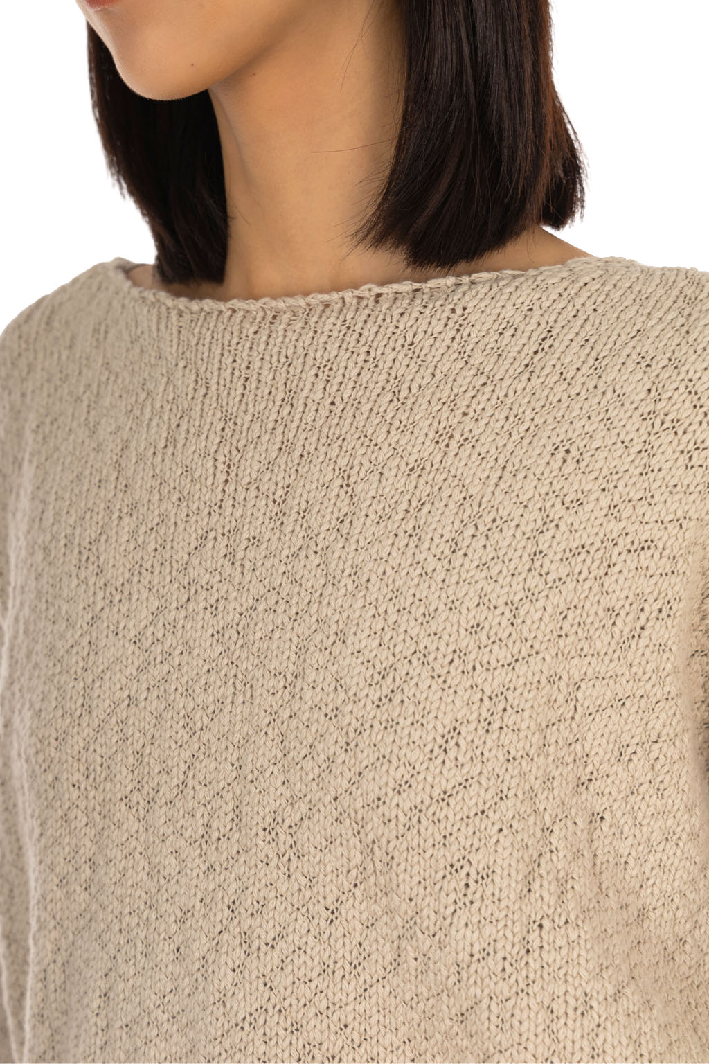 Evam Eva - Cotton Pullover - Ecru