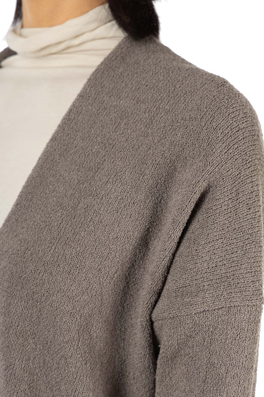 Evam Eva - Cotton Silk Cardigan - Gray