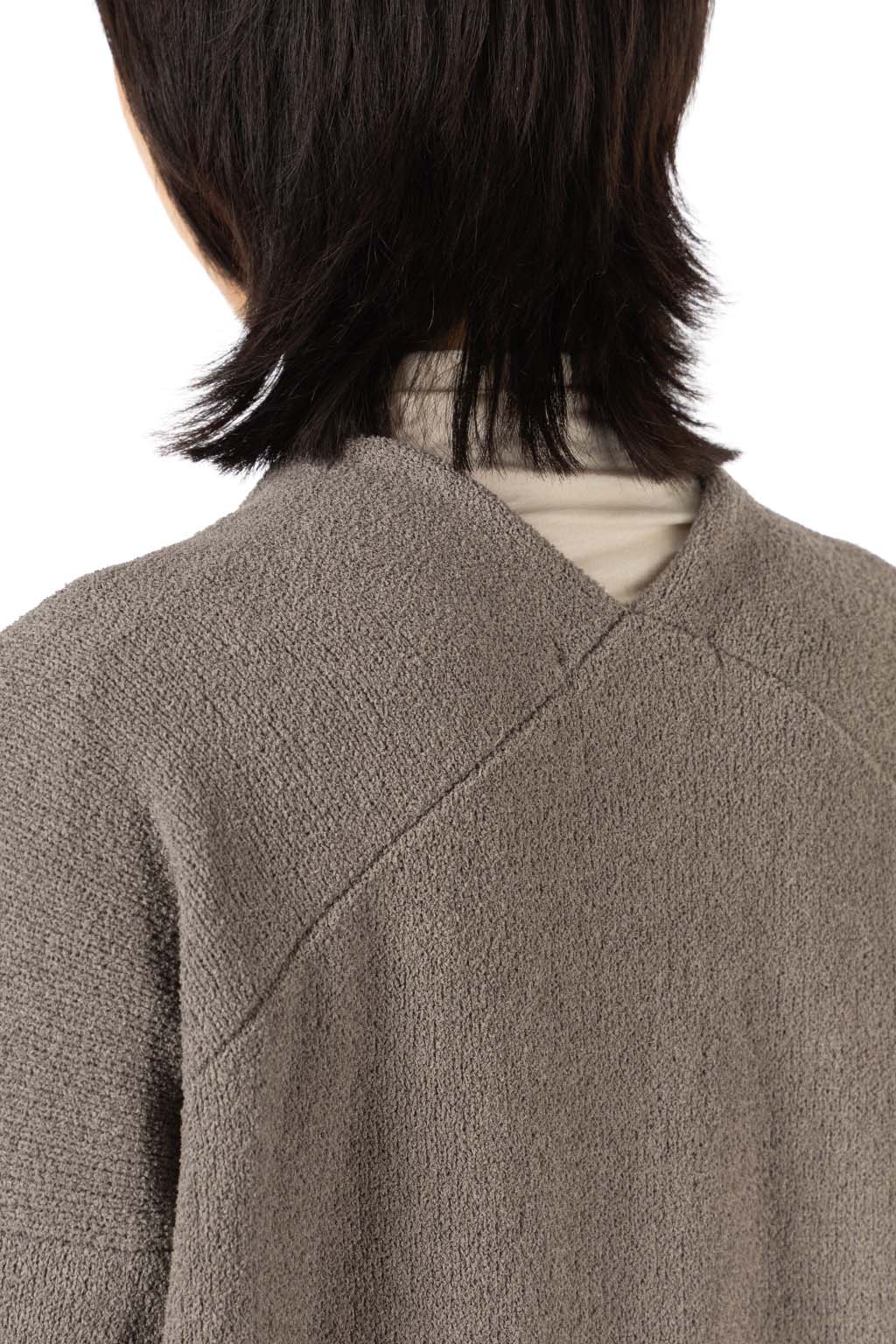 Evam Eva - Cotton Silk Cardigan - Gray