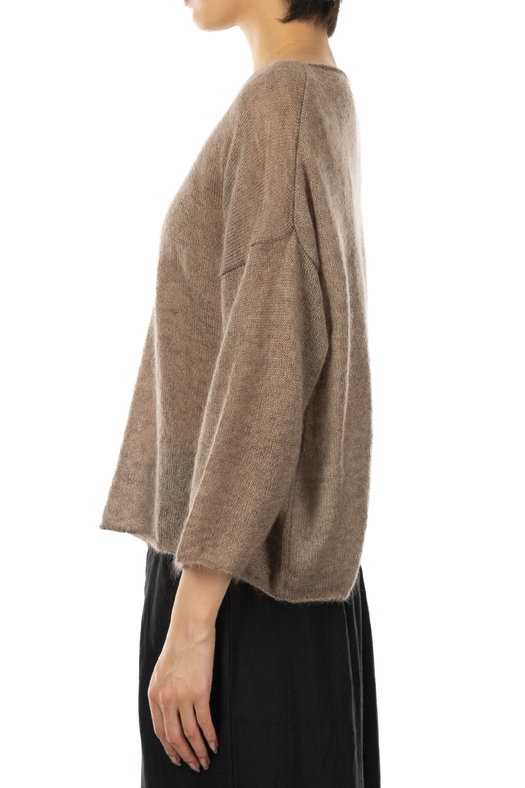 Evam Eva - Mohair Silk Pullover - Sand