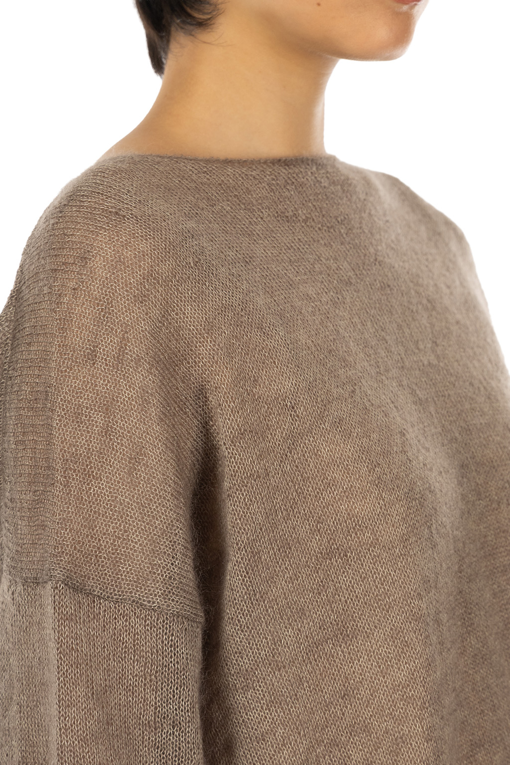Evam Eva - Mohair Silk Pullover - Sand