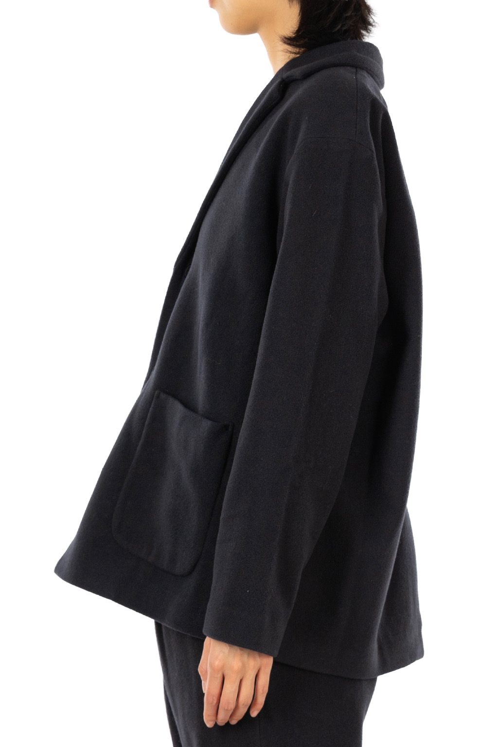Evam Eva - Unisex Wool jacket - Sumi