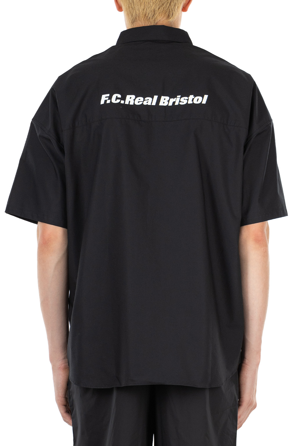 F.C. Real Bristol - Authentic Fly Front SS Shirt - Black