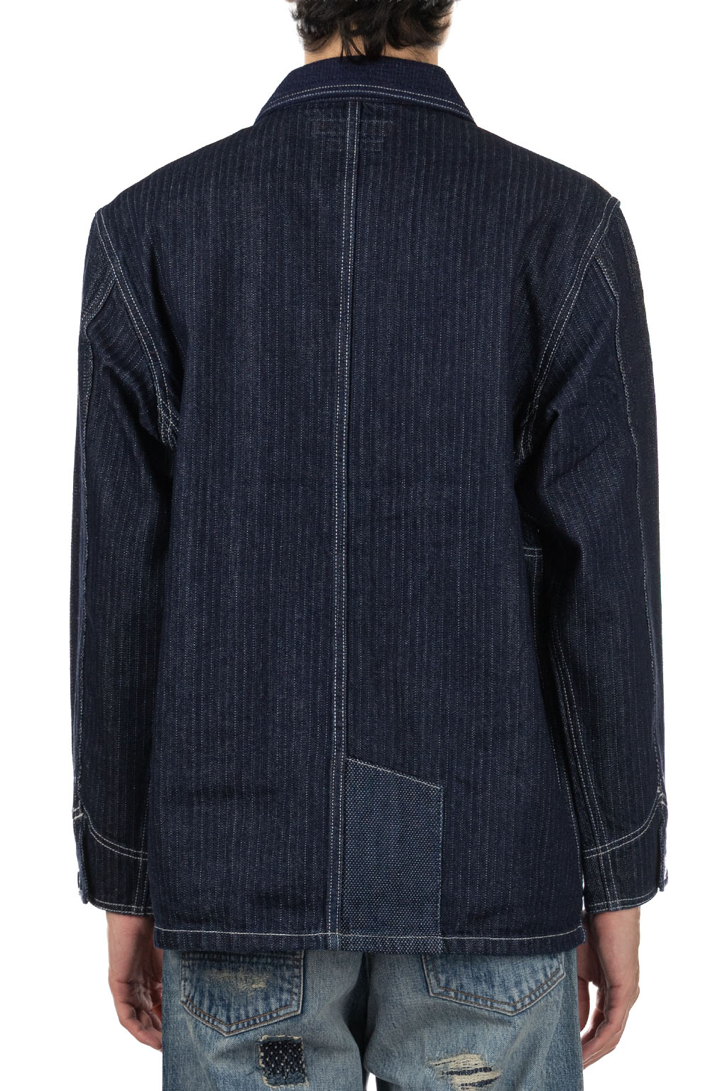 FDMTL - Coverall Jacket Rinse - Indigo