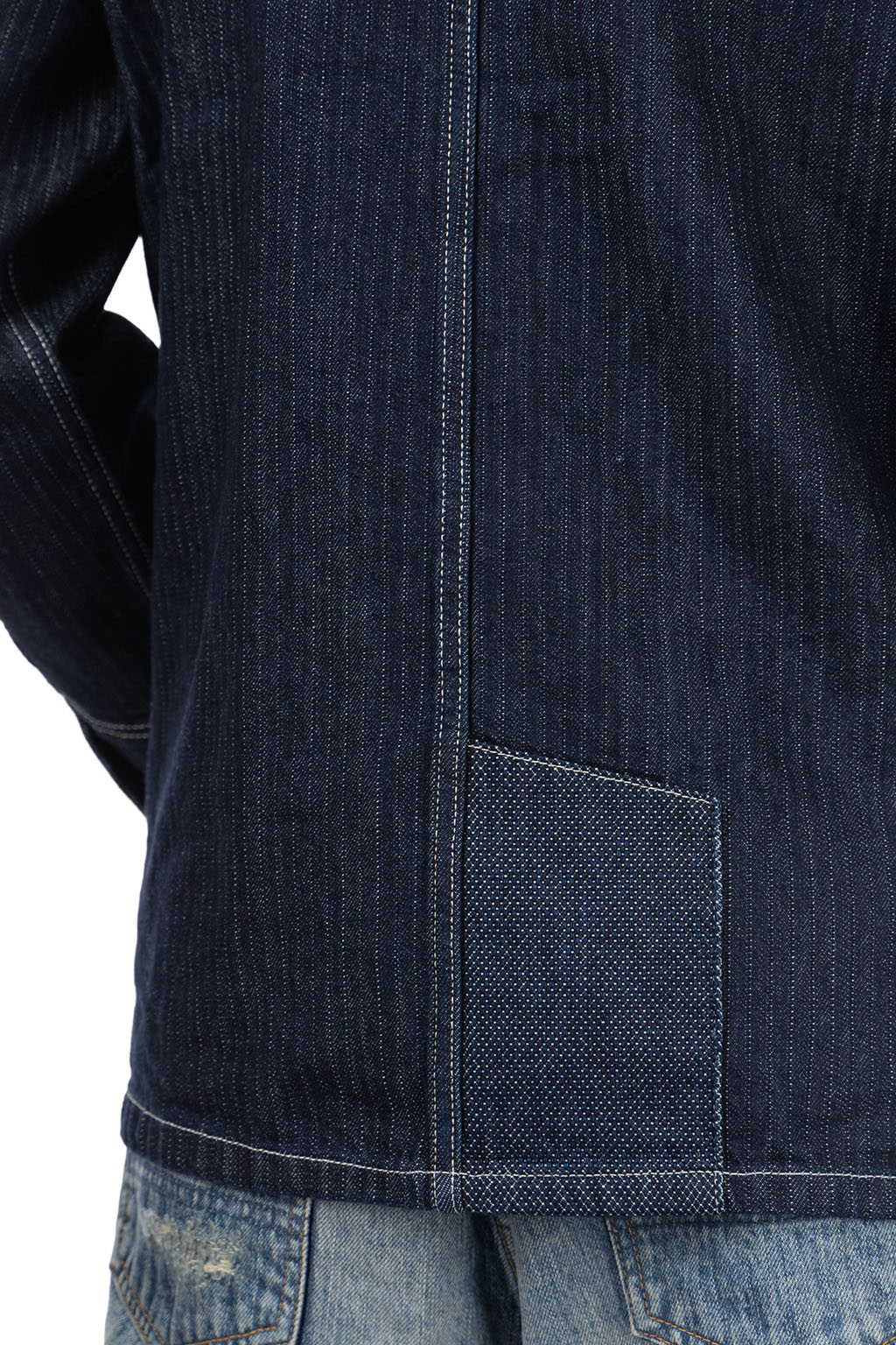 FDMTL - Coverall Jacket Rinse - Indigo