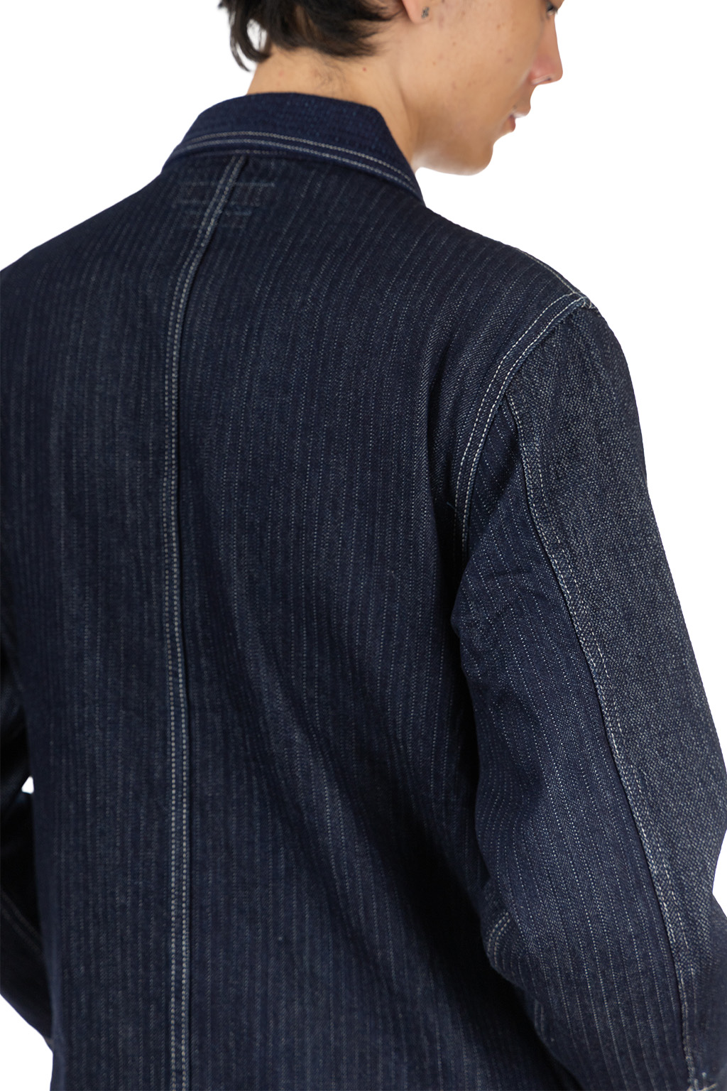 FDMTL - Coverall Jacket Rinse - Indigo