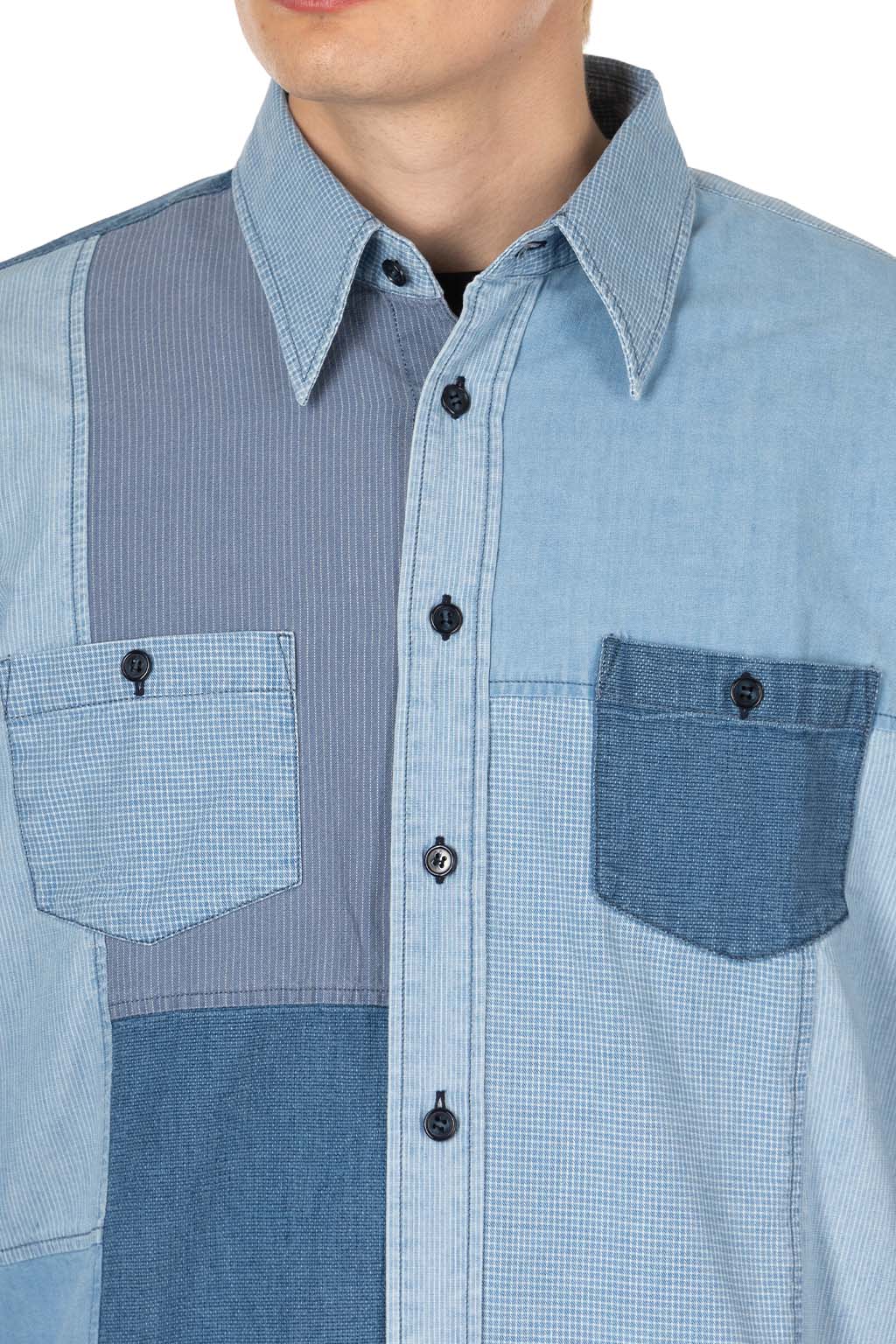 FDMTL - Patchwork Shirt 3-Year Wash