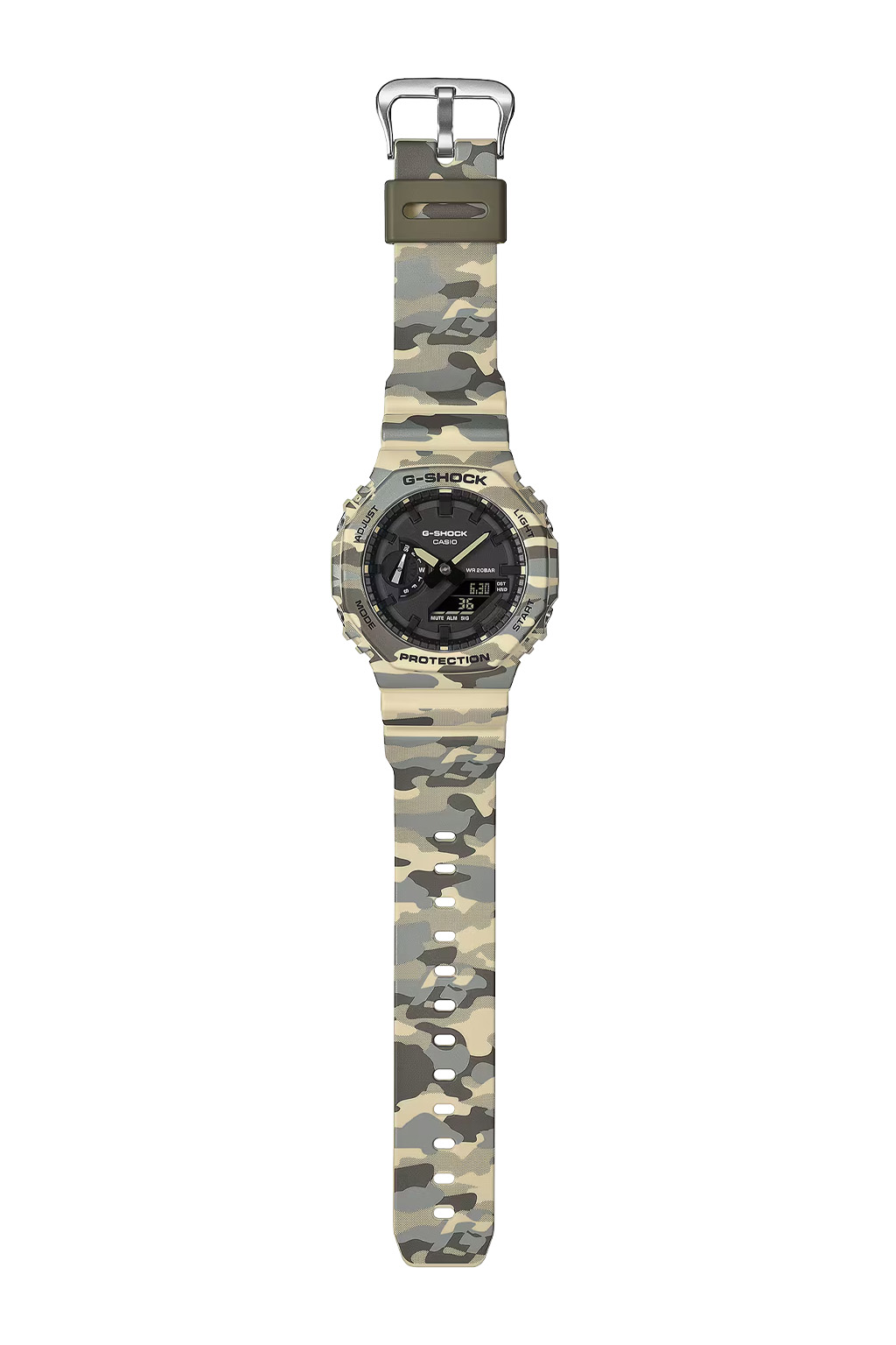 G-Shock by Casio - G-Shock Analog Digial Camo-Beige