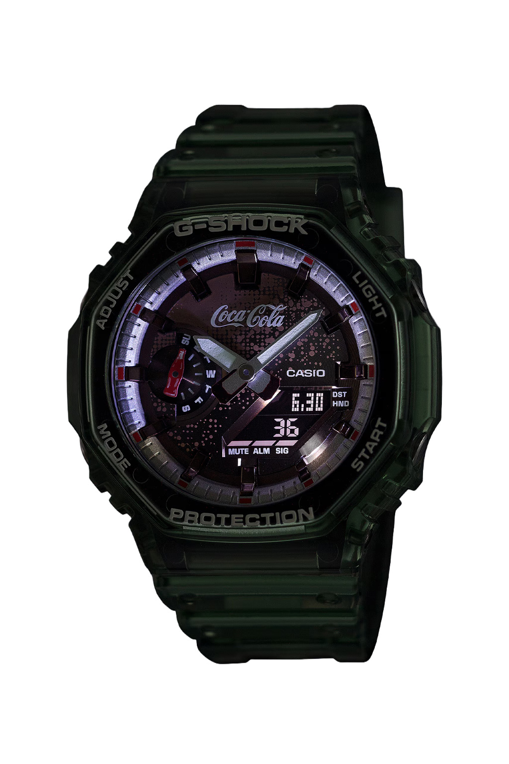 G-Shock by Casio - x Coca-Cola - Analog-Digital 2100 Series - GA2100CC-3A