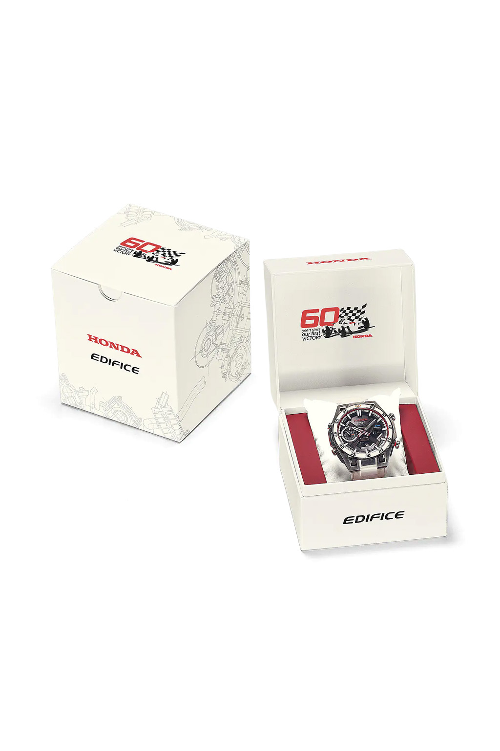 G-Shock by Casio - x EDIFICE Honda Special Edition 60th Anniversary - ECB-2300HR-1A