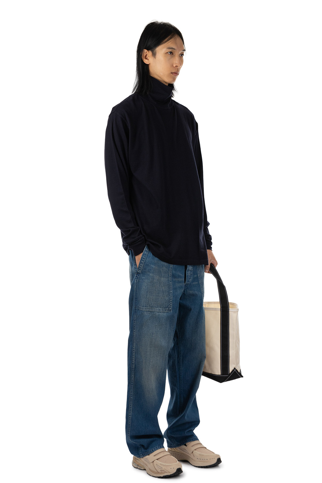 HERILL - Cottoncashmere Turtlenecks - Navy 