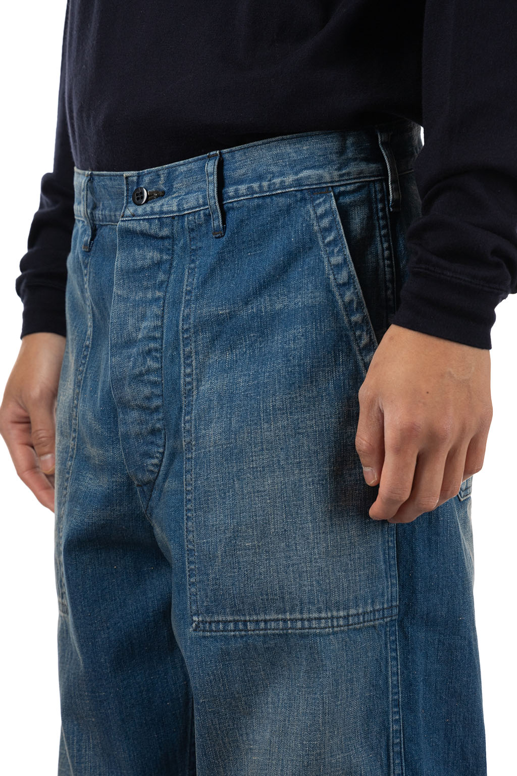 HERILL - US Navy Denim Trousers