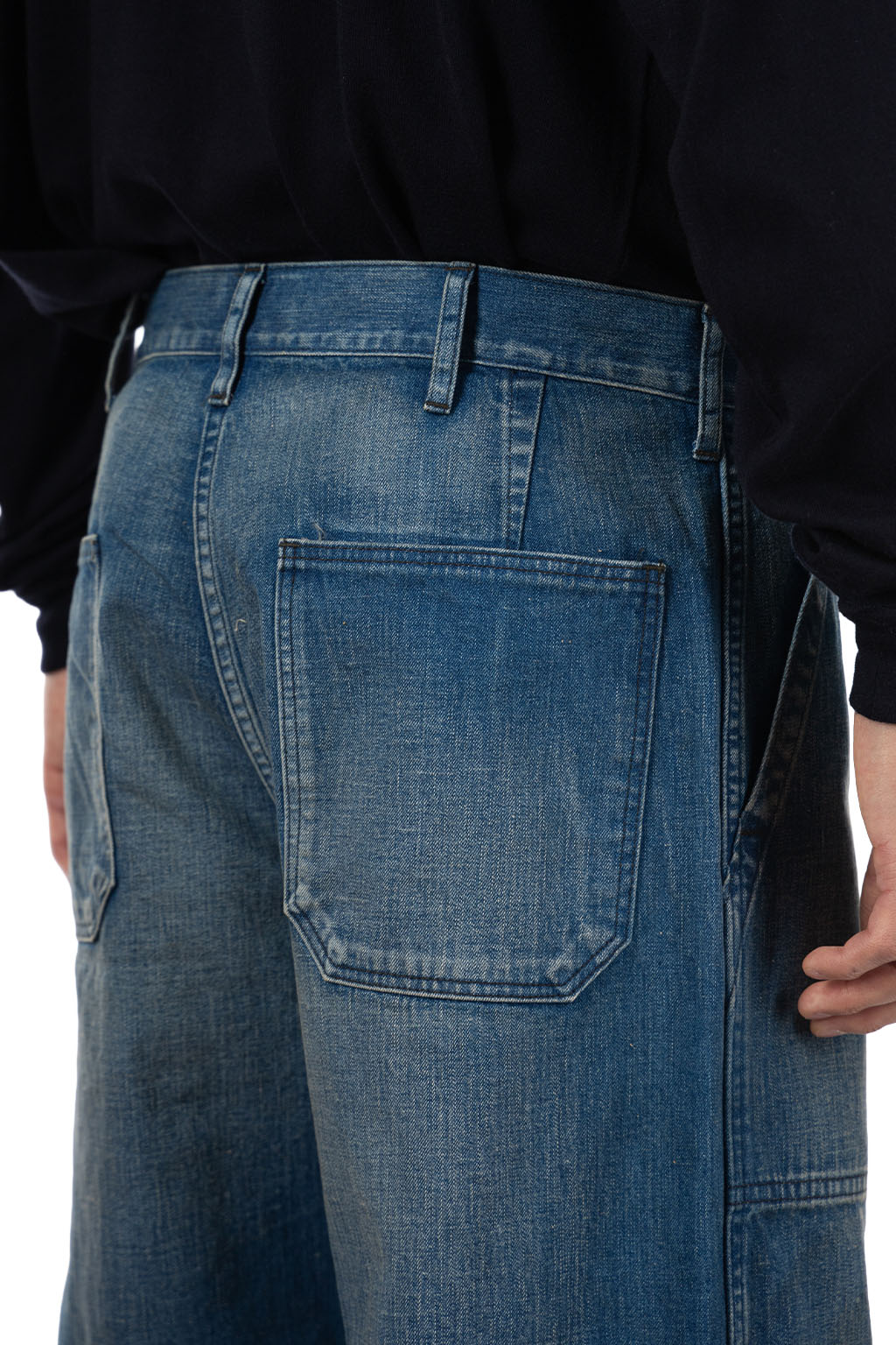 HERILL - US Navy Denim Trousers