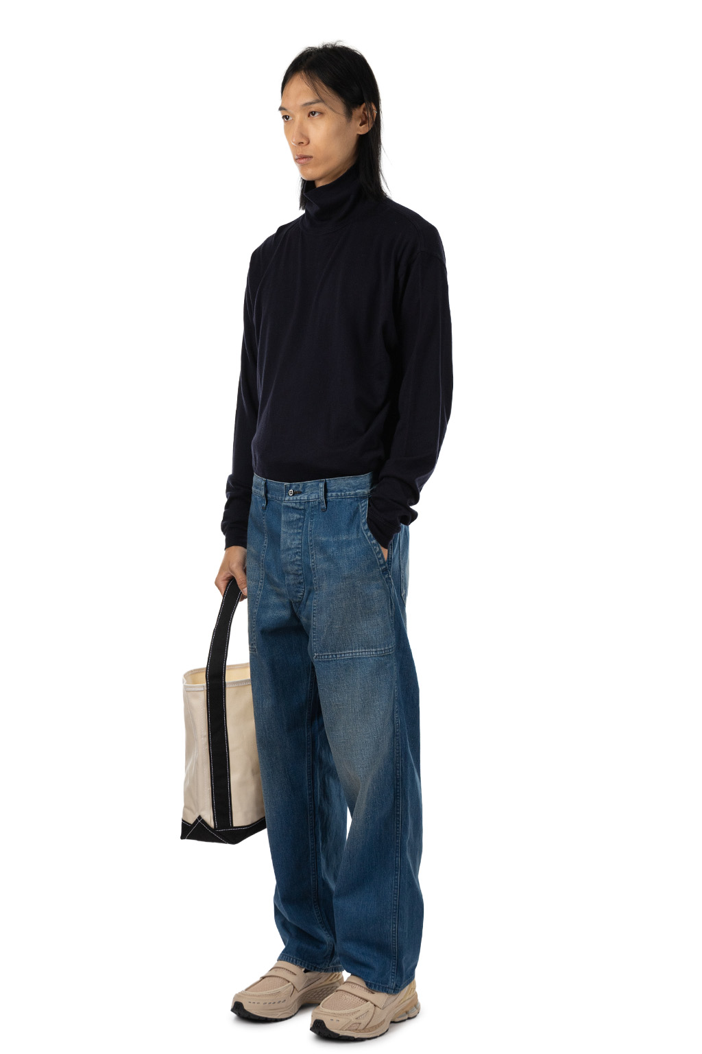 HERILL - US Navy Denim Trousers