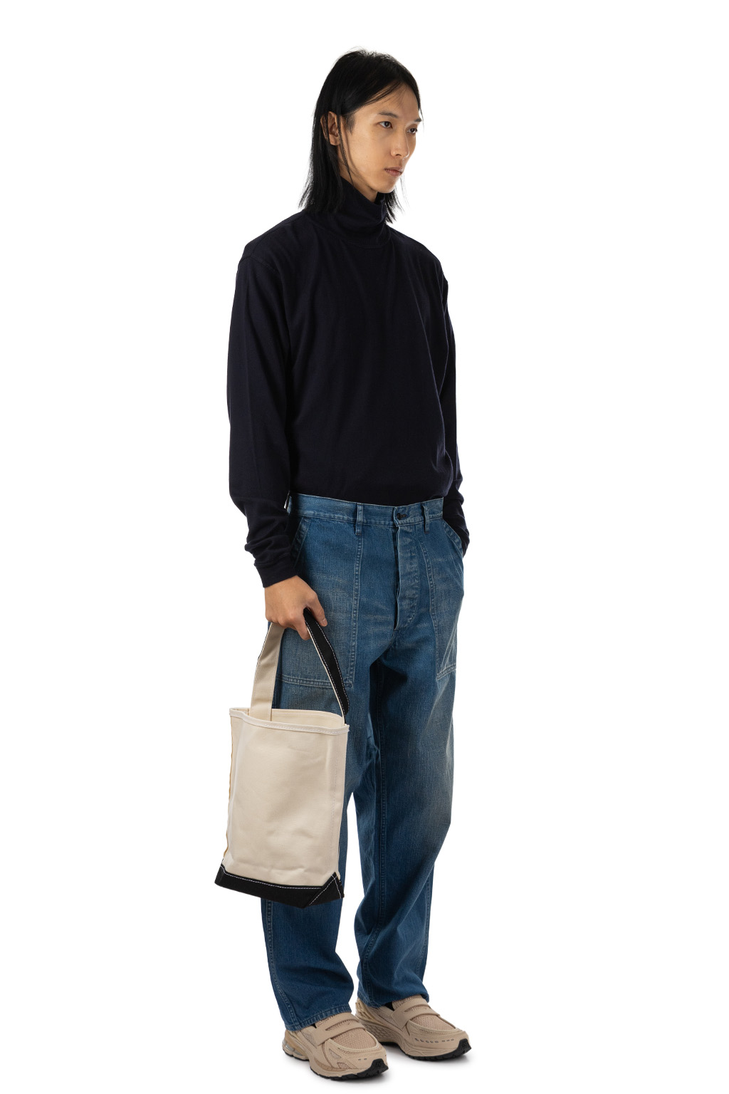 HERILL - US Navy Denim Trousers