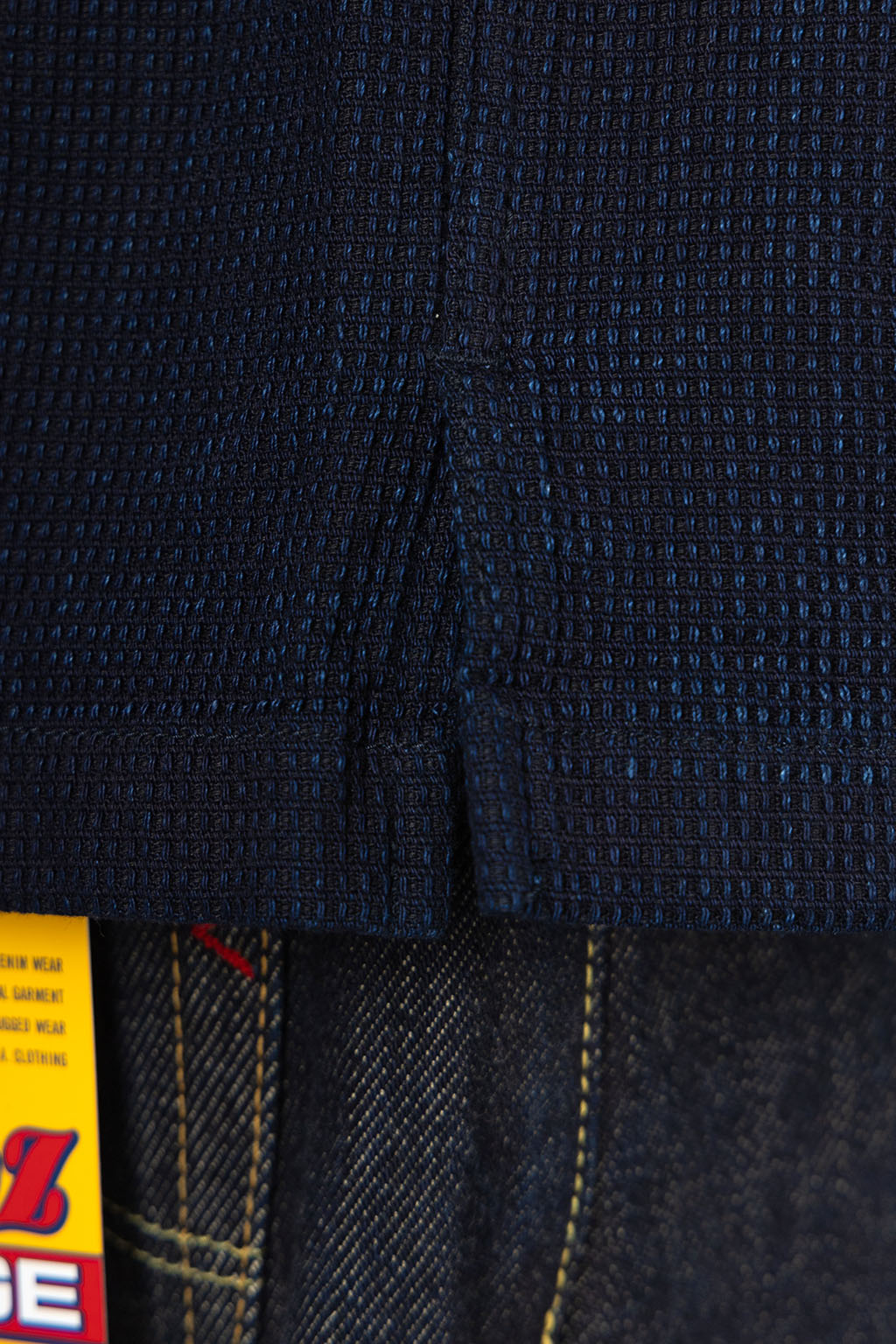 Iron Heart - 10oz Dobby Cloth Short Sleeve Mechanic Shirt - Indigo