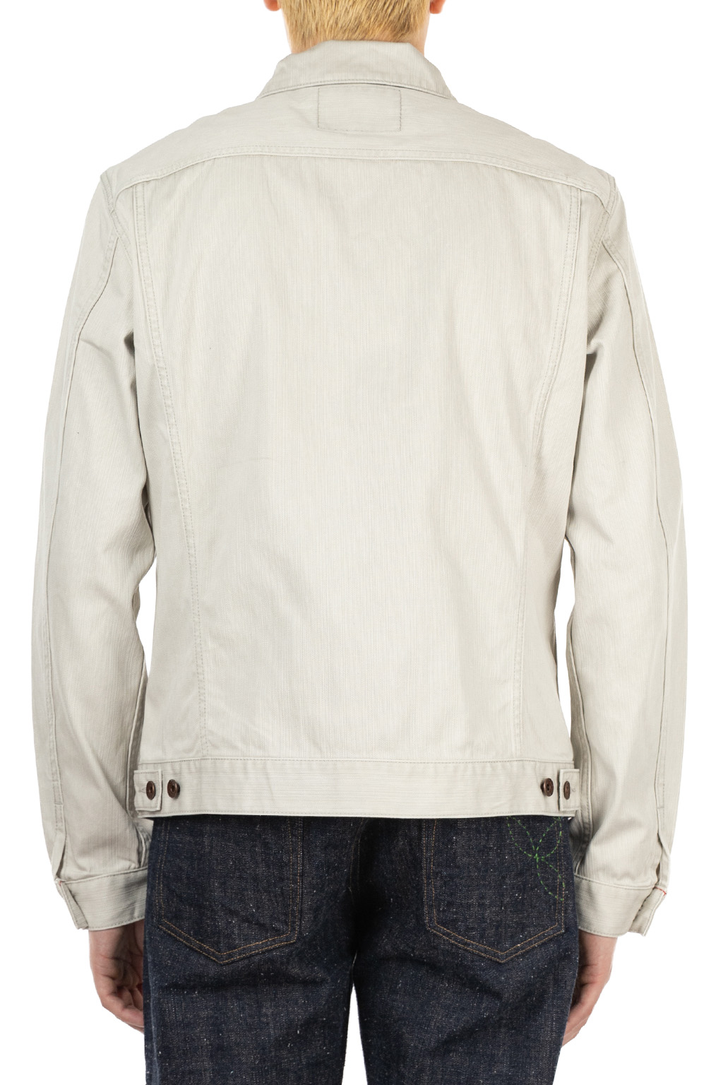 Iron Heart - 11oz Piqué Modified Type III Jacket - Light Grey