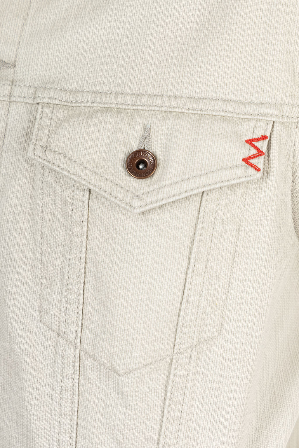 Iron Heart - 11oz Piqué Modified Type III Jacket - Light Grey