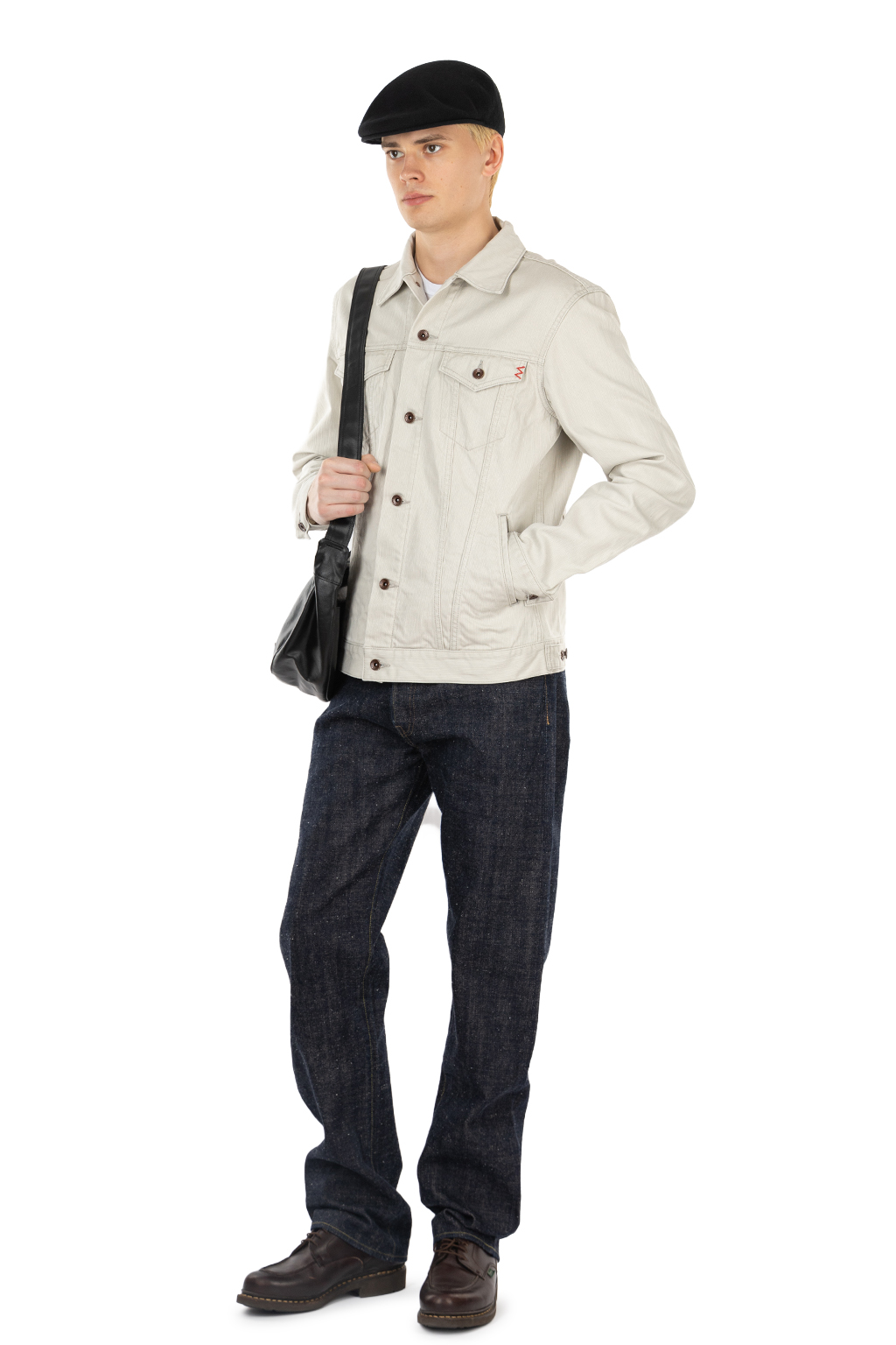 Iron Heart - 11oz Piqué Modified Type III Jacket - Light Grey