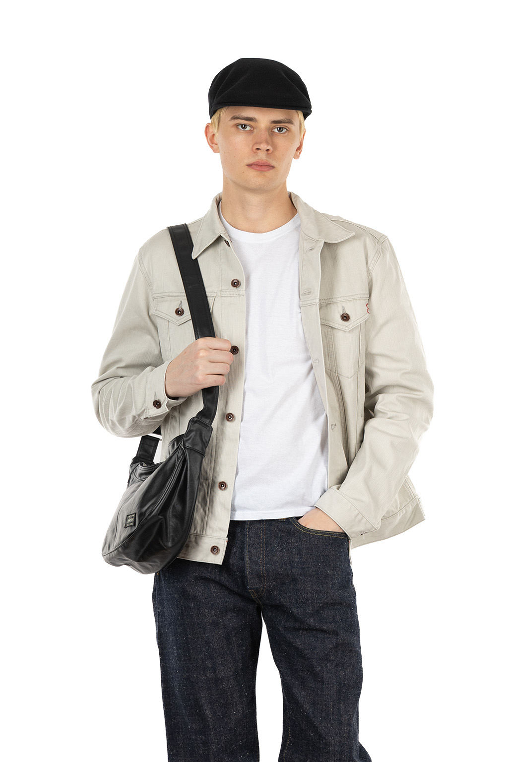 Iron Heart - 11oz Piqué Modified Type III Jacket - Light Grey