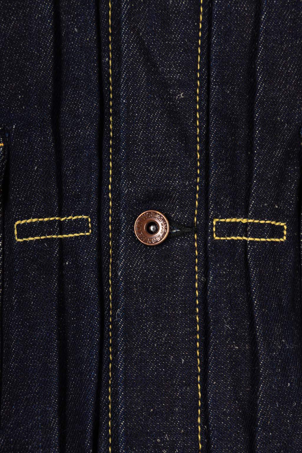 Iron Heart - 14oz Cotton Linen Denim Type II Jacket - Indigo