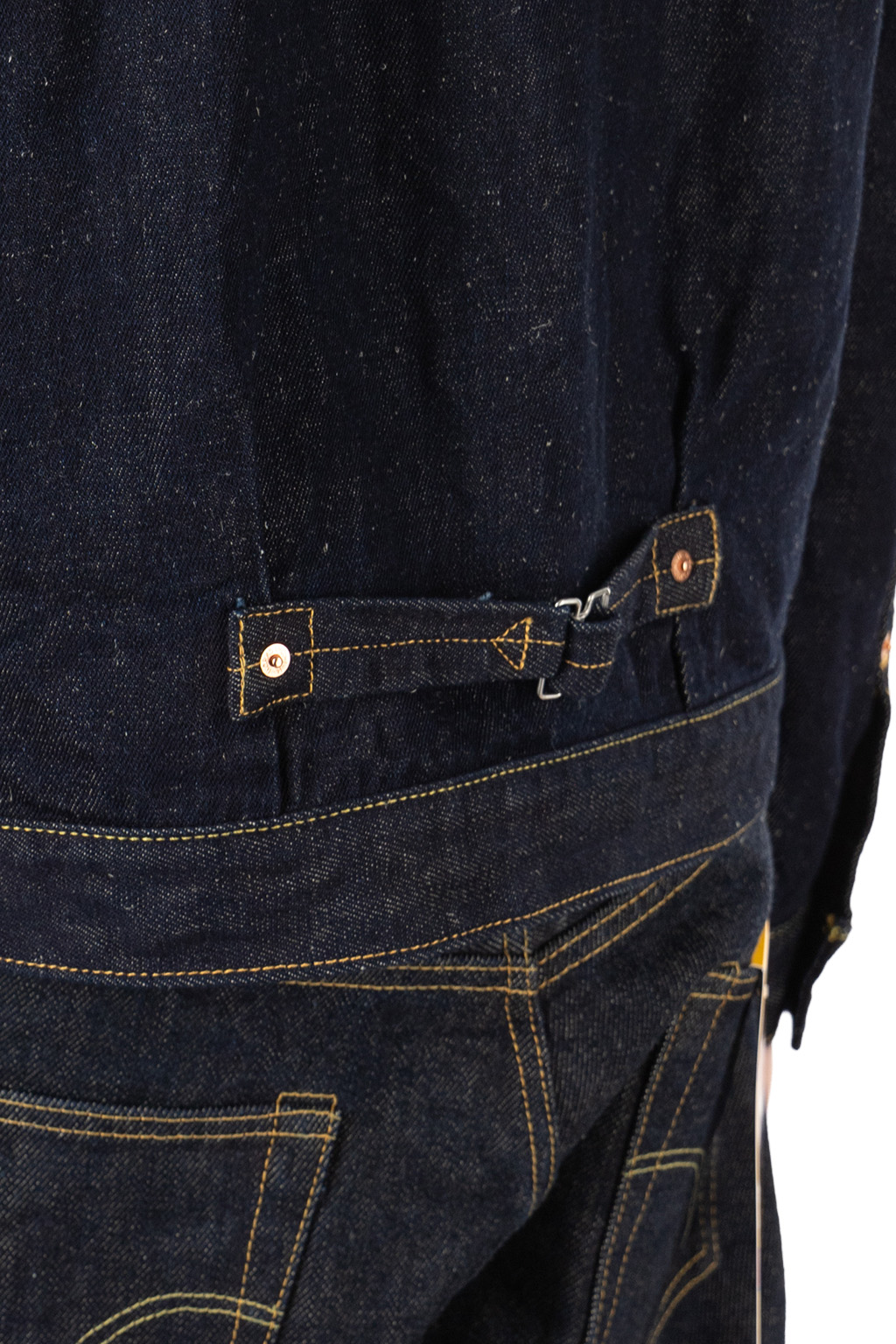 Iron Heart - 14oz Cotton Linen Denim Type II Jacket - Indigo