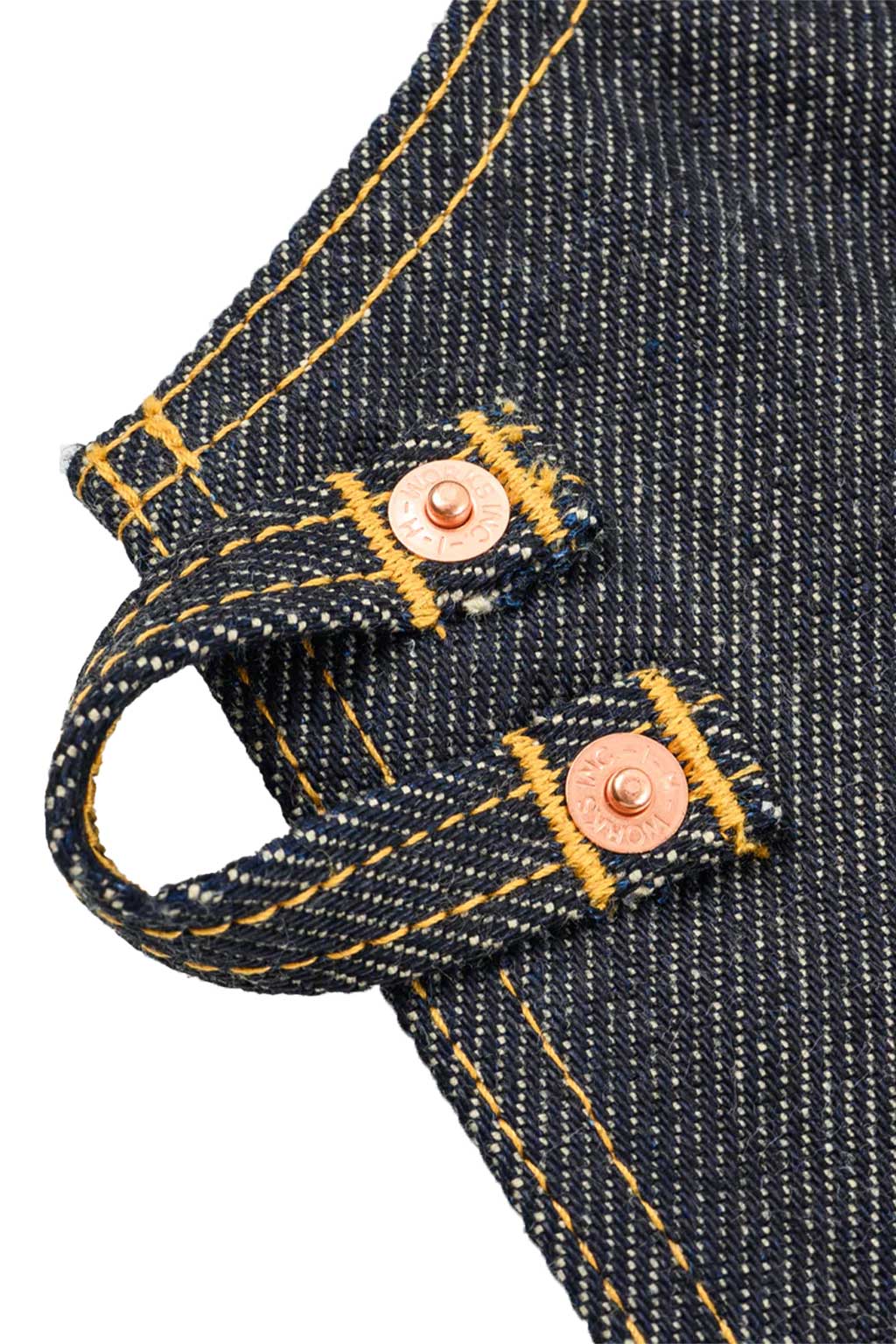 Iron Heart 21oz Selvedge Denim Apron - Indigo