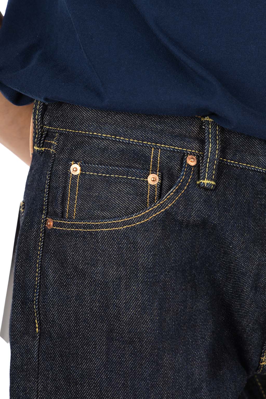 Iron Heart - 21oz Selvedge Denim Straight Cut Jeans - Indigo