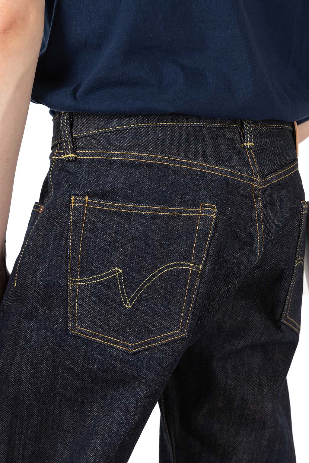 Iron Heart - 21oz Selvedge Denim Straight Cut Jeans - Indigo
