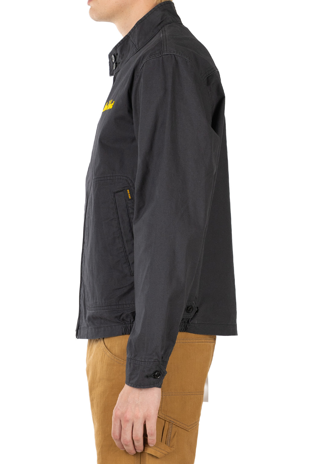 Iron Heart - 6.2oz Serge Drizzler Jacket - Black
