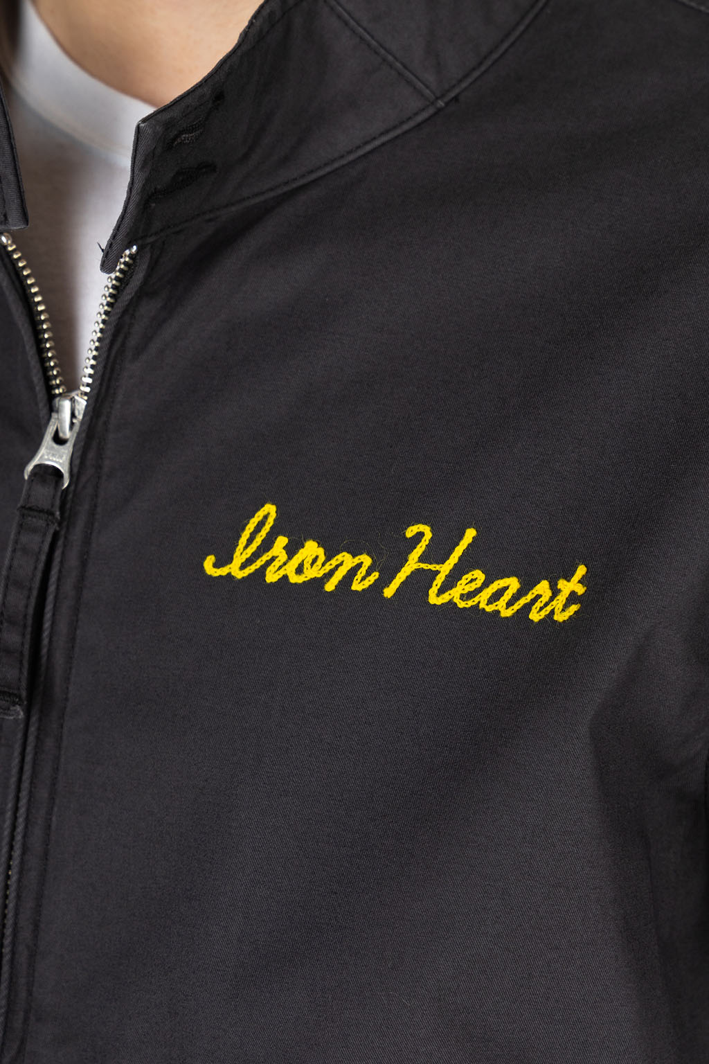 Iron Heart - 6.2oz Serge Drizzler Jacket - Black