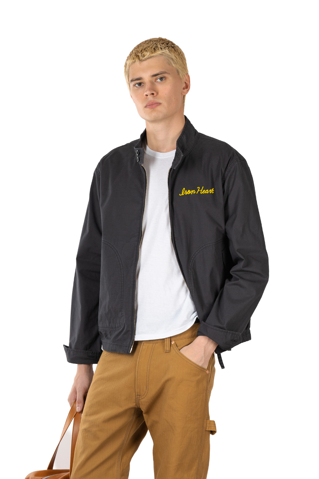 Iron Heart - 6.2oz Serge Drizzler Jacket - Black