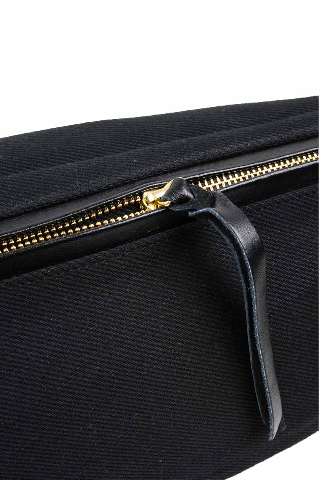 Iron Heart - IHE-37-BLK - 21oz Denim Waist Bag - Superblack Non-Fade