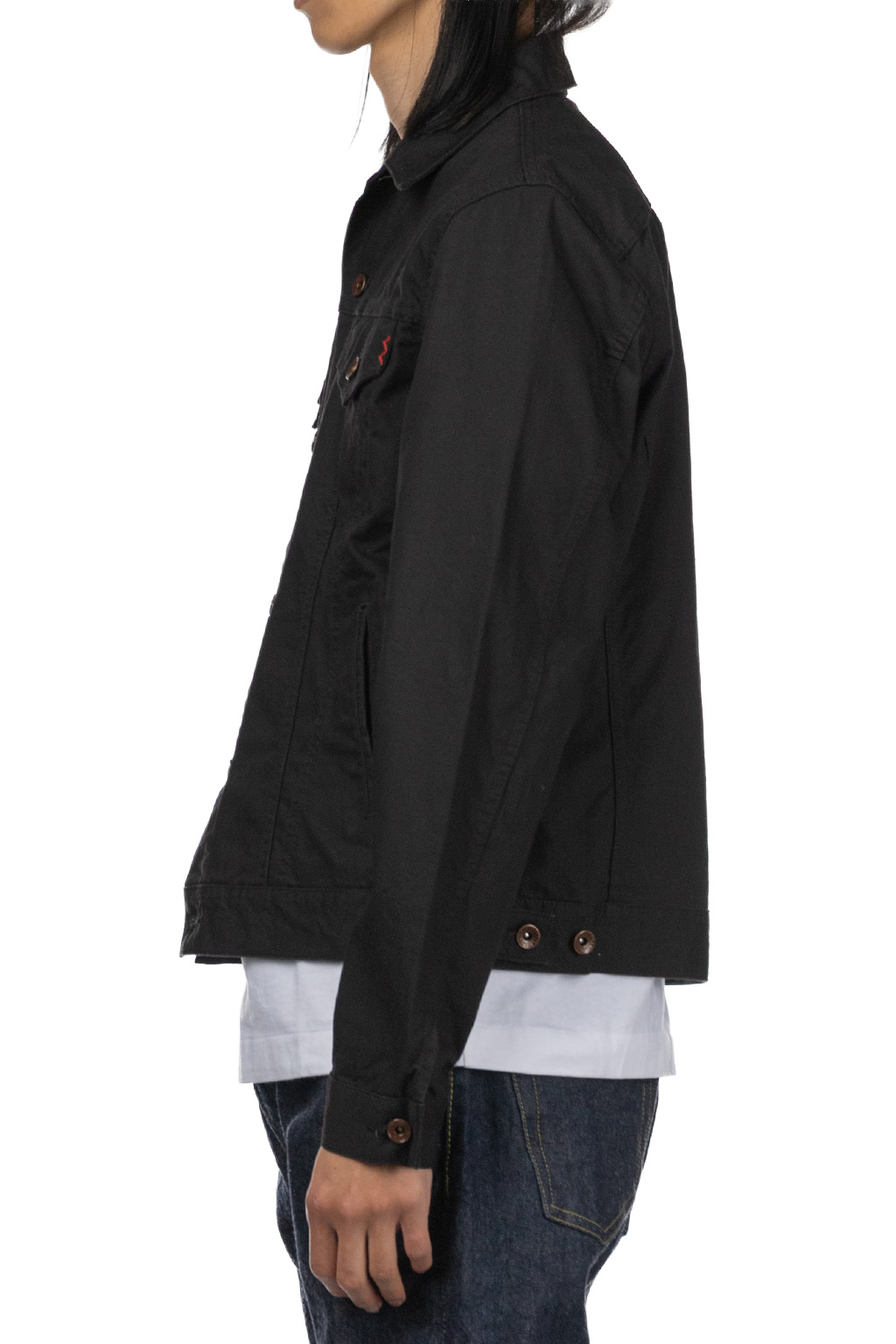 Iron Heart - IHJ-147-BLK - 9oz Canvas Type III Jacket - Black 